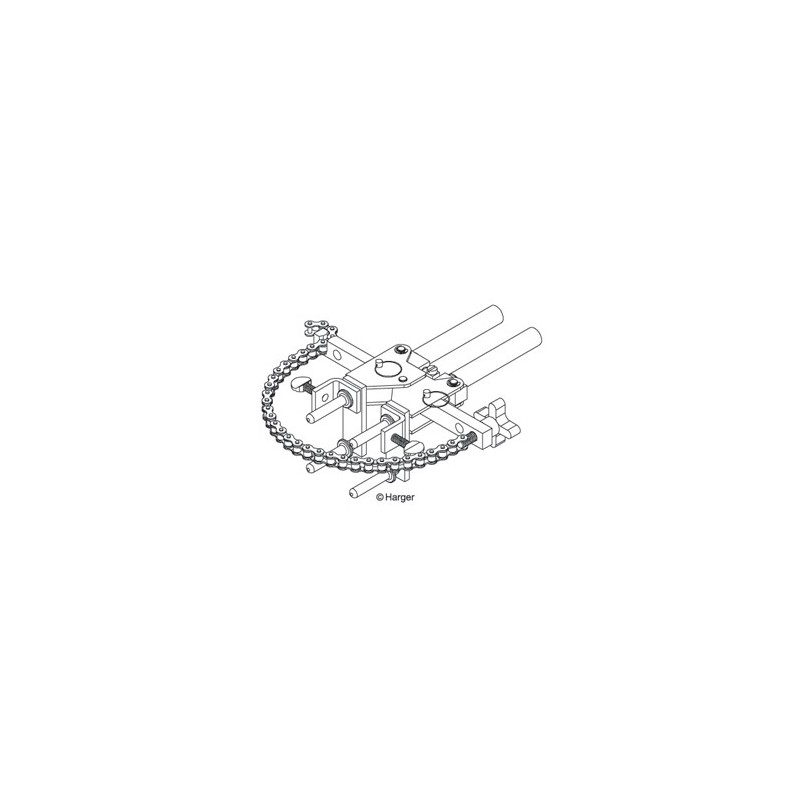 Chain Support Handle Clamp for Mold Price Keys B,E, and K
