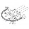 Chain Support Handle Clamp for Mold Price Keys C,D, and F