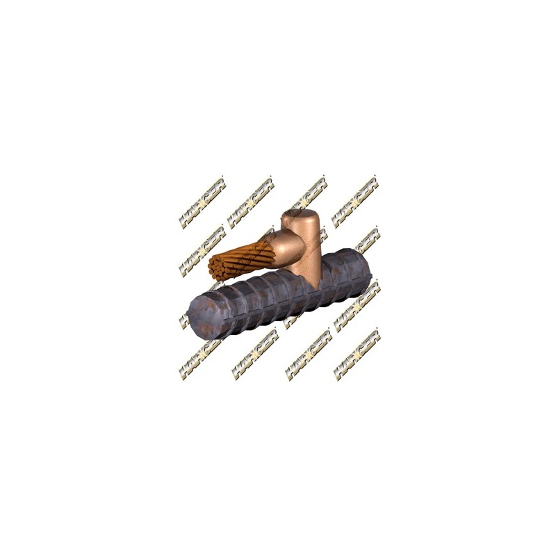 Rebar Size 4 and Larger Cable Size #2