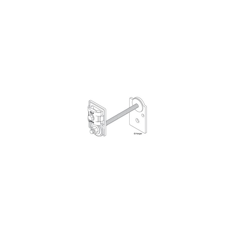 Thru-Roof/Wall Connectors 12\" Right Angle Aluminum to Aluminum