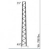 ROHN RSL SELF SUPPORTING TOWER, 40 FEET TALL, 35\" TOP WIDTH, 49\" BOTTOM WIDTH