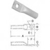 2.81 Tan 71153-1 Dual-Rated Compression Connectors