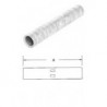 4.62 Brown 71219-4 Long Barrel Copper Compression Splices