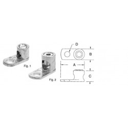 1.09 4-14 Type FLC Copper Lug