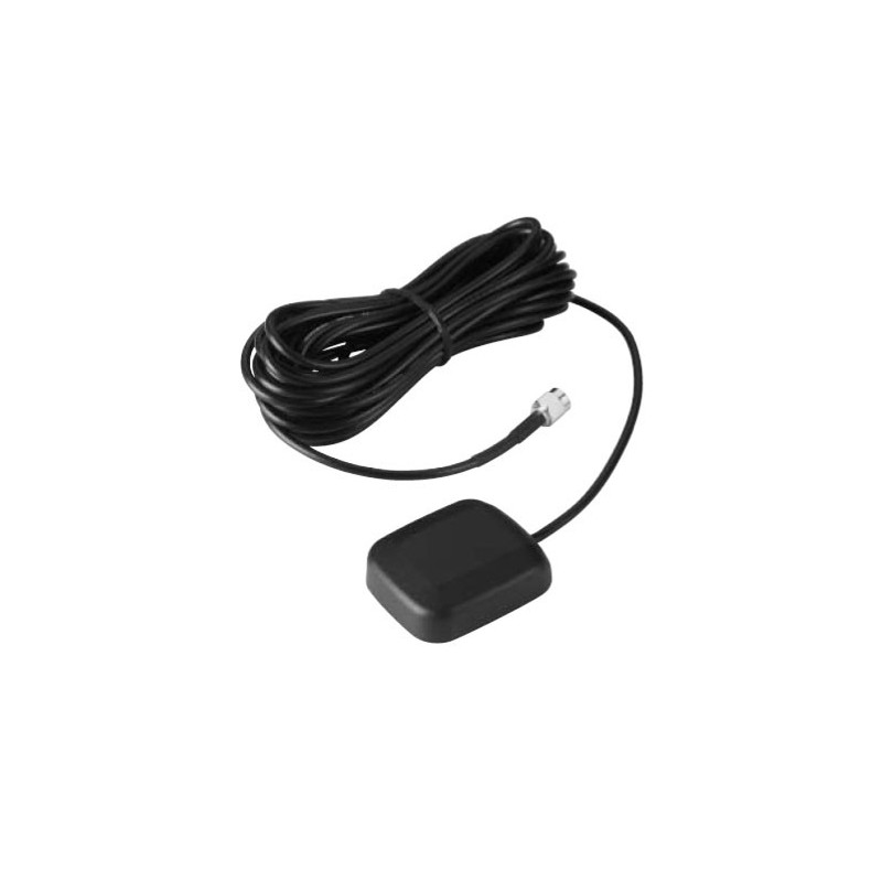 Black Active GPS, 1575.4 MHz, 17\' RG-174, SMA Male