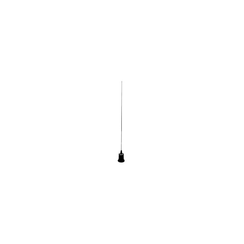 Coil/Whip, 3 dB, 220-225 MHz, .100 Dia Black Whip