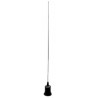 Coil/Whip, 3 dB, 220-225 MHz, .100 Dia Black Whip