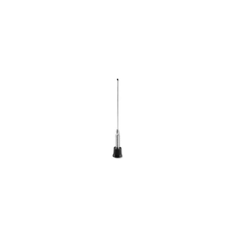 Base / Whip, 3 dBd / 5.2 dBi, 470 - 490 MHz, .100 Non-Tapered Stainless Whip