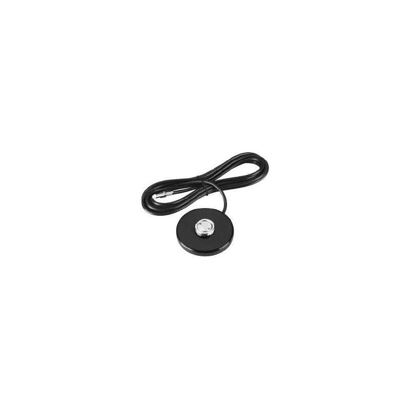 NMO 3.5\" Round Mag Mount, 12\' DS, TNC