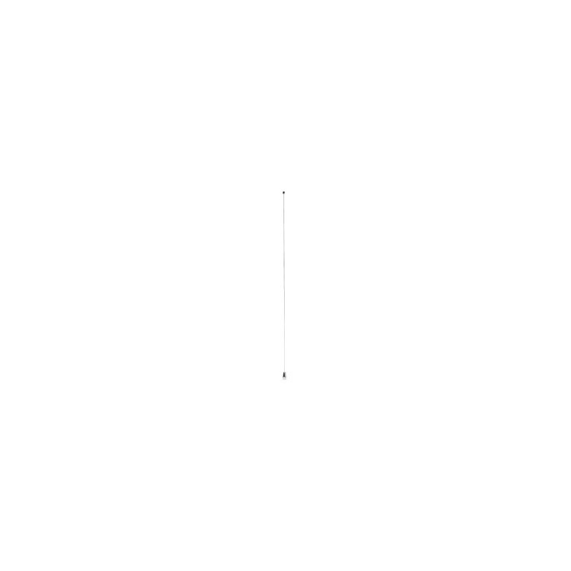 Stainless Cone / Whip, Unity, 136 - 512 MHz, .070 Dia Stainless Whip