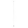 Stainless Q Base / Whip, Unity, 52 - 88 MHz, .100 Dia Stainless Whip