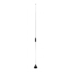 Whip, 5/8 Over 1/2 Enclosed, 406 - 420 MHz, .100 Dia Stainless Whip