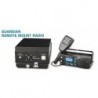 Trunk mount radio with G25AMM001 palm mic., and G25AML002 mounting bracket