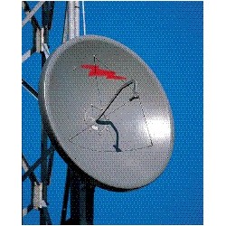 3.0 m - 10 ft Parabolic Unshielded Antenna for Relocation-Category A, single-polarized, 5.925-6.42
