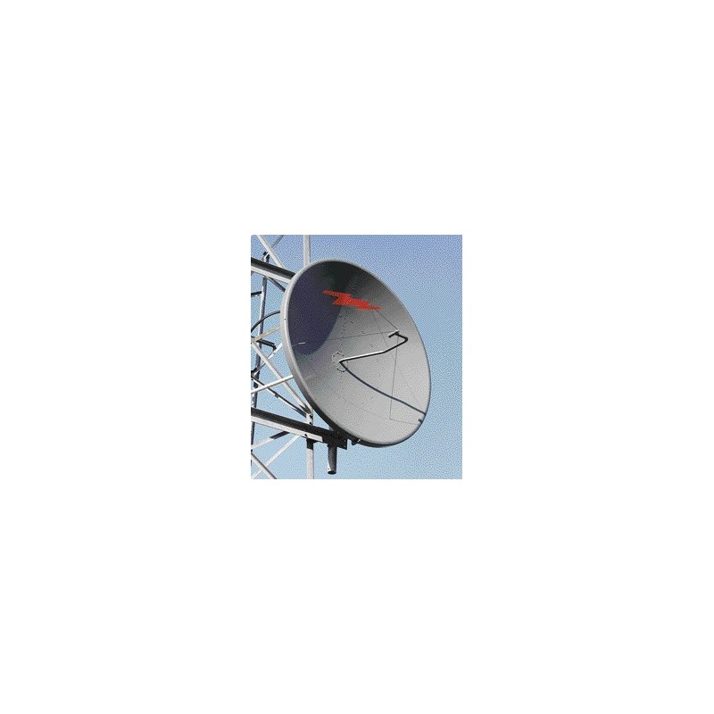 1.8 m - 6 ft Standard Parabolic, Low VSWR Unshielded Antenna, single-polarized, 6.425-7.125 GHz