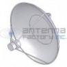SPFD7700-41.3-2.0: Standard Performance Dual Polarized Front Feed Antenna, 7.725-8.2725 GHz, 41.3 dB