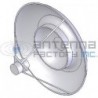 SPC8200-46.3-2.0: High Performance Cassegrian Dual Reflector Antenna, 8.2-8.5 GHz, 46.3 dBi gain