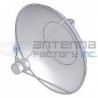 SPFD13G-41.1-1.2: Standard Performance Dual Polarized Front Feed Antenna, 12.75-13.25 GHz, 41.1 dBi