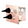 Five Port Bulkhead Earth Panel
