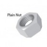 HEAVEY HEX NUT OPTIONS, GALVANIZED 3/4\"- 10