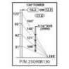 25G 130ft 90MPH Guyed Tower