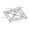 NON-PENETRATING ROOF MOUNT - MAST 3\" O.D., 48\" HEIGHT