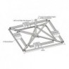 NON-PENETRATING ROOF MOUNT - MAST 4\" O.D., 48\" HEIGHT