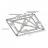 NON-PENETRATING ROOF MOUNT - MAST 4-1/2\" O.D., 10’ HEIGHT