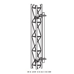 55G Guyed Towers Face Mount 4 1/2\" O.D. 5\' LONG