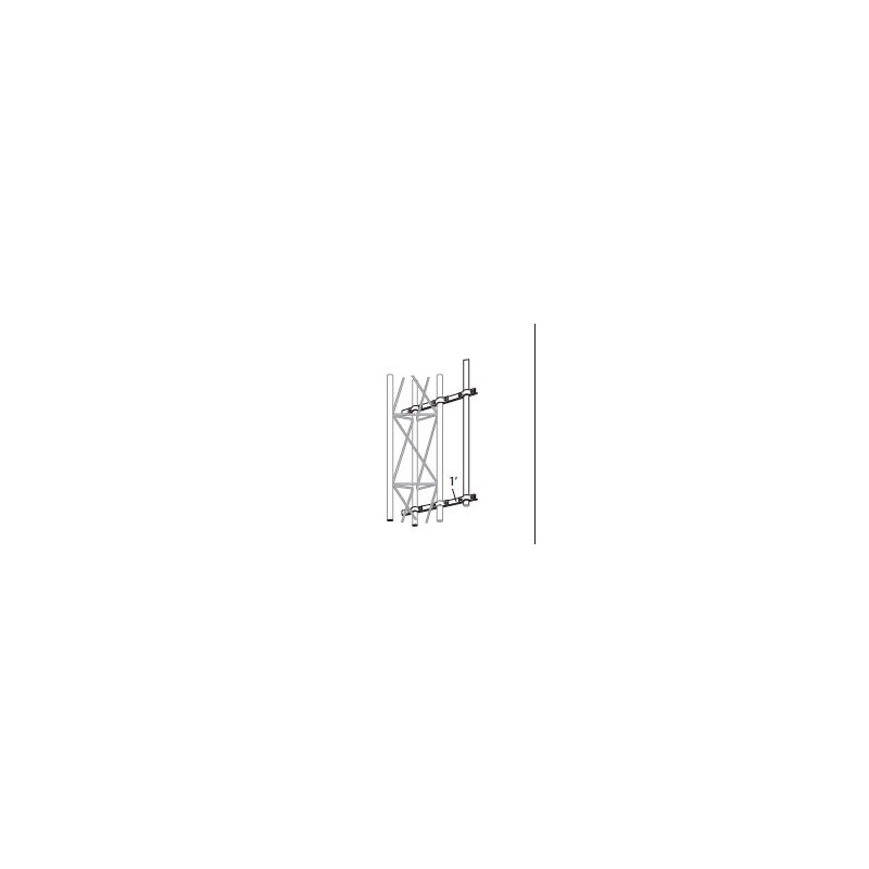 Guyed Towers DBS Antenna Mount 2.38\" O.D.