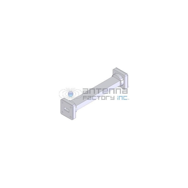WR-22 Straight Section, 12\", 33-50 GHz