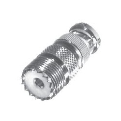 BNC MALE TO UHF FEM ADAPTER, N,S,D